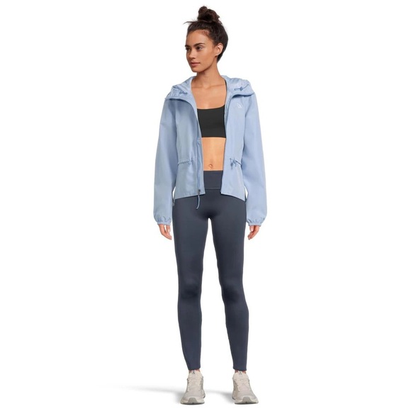 EUC NORTH FACE women’s Spring Peak Jacket large bbyblue LIGHTWEIGHT & WORN ONCE! - Picture 1 of 12